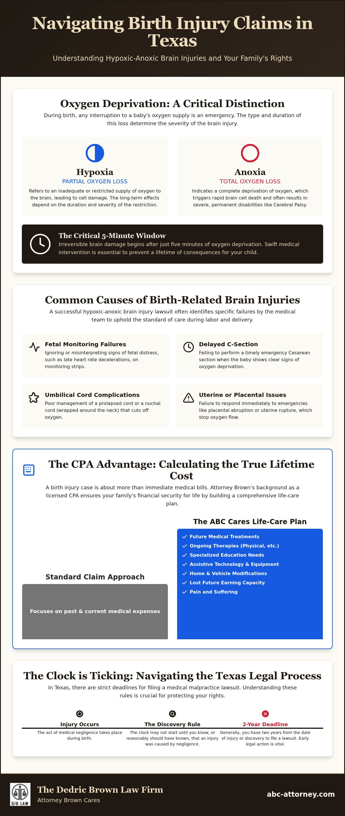 Hypoxic-anoxic brain injury lawsuit