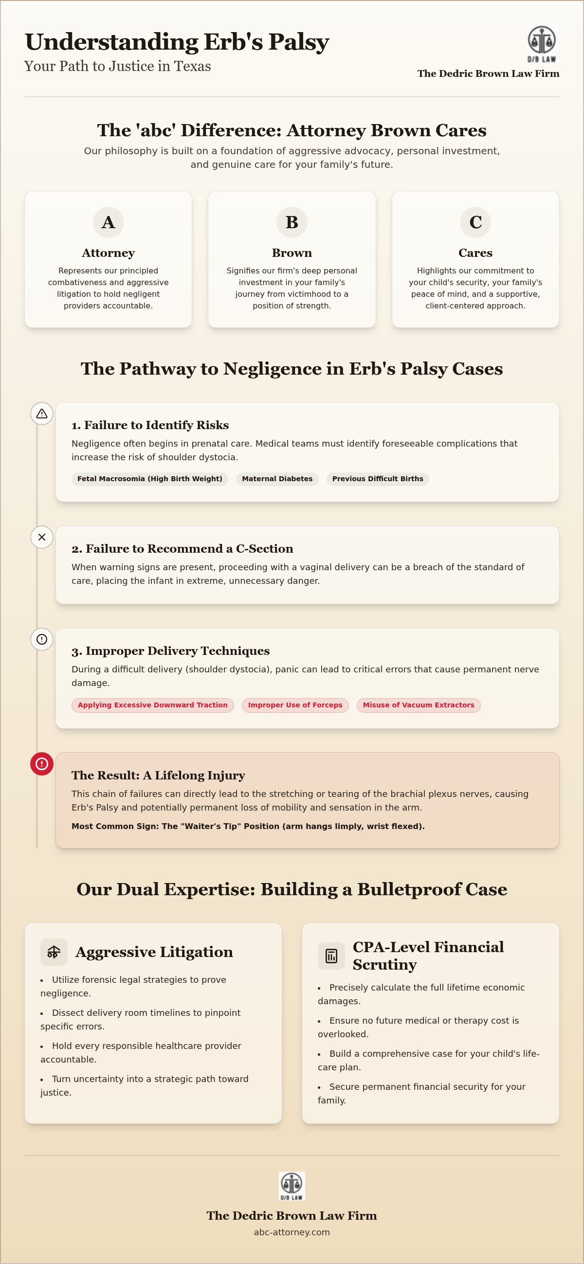 Erb's Palsy lawyer