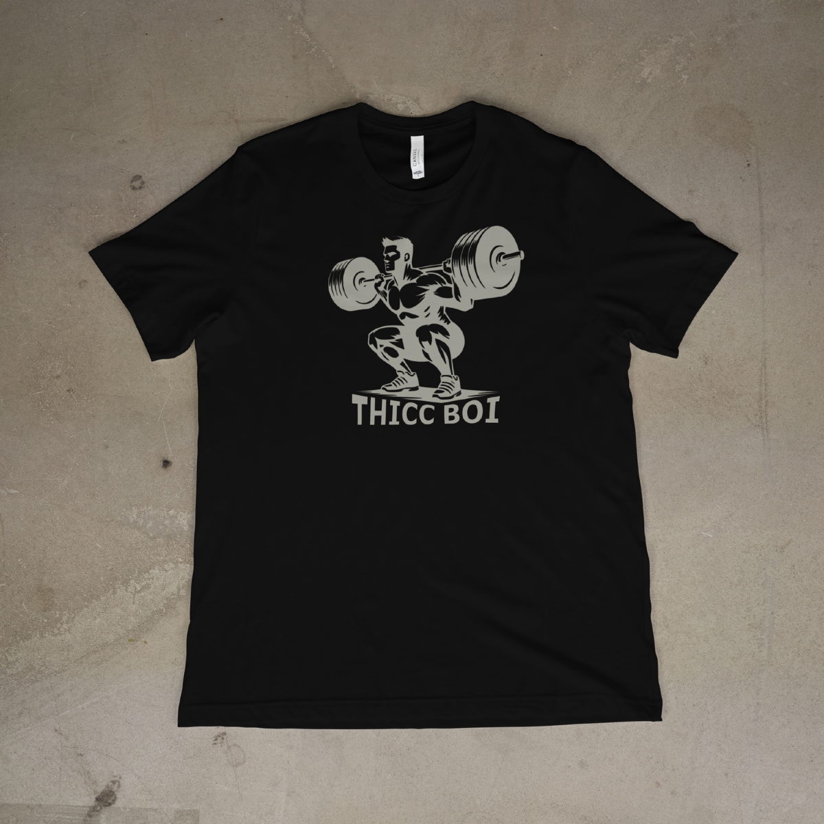 Thicc Boi - metallic silver