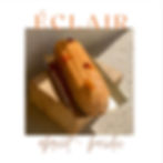 Eclair abricot basilic