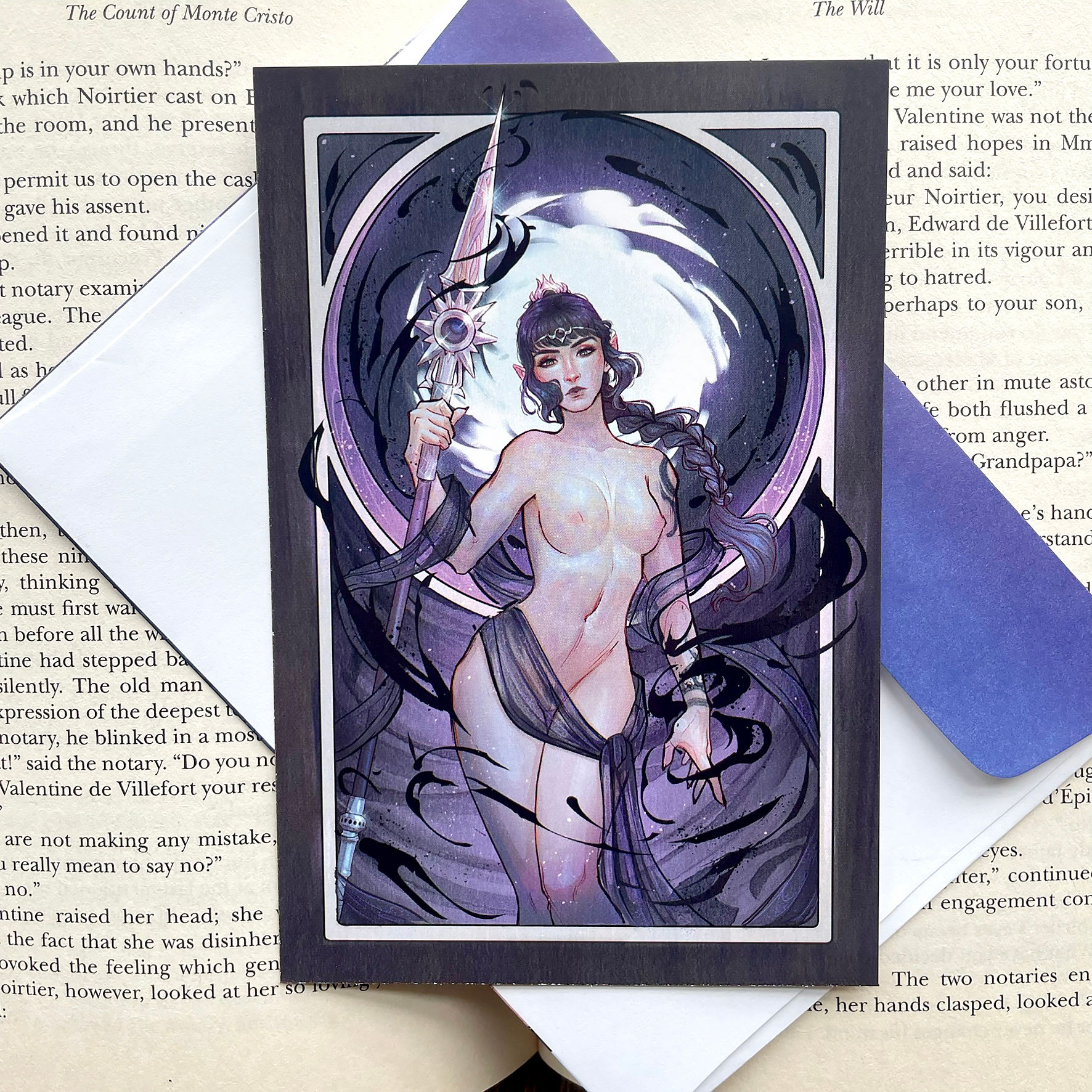 Cleric of Darkness (spicy Print)