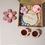 Thumbnail: Baby Gift Set with Flower Teether, Pacifier Chain & Sunglasses