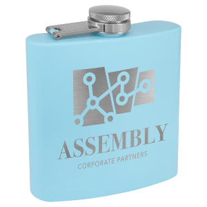Thumbnail: 3oz Powder Coated Flask