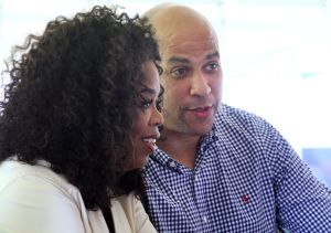 oprah winfrey - cory booker - press of atlantic city 8-31-13