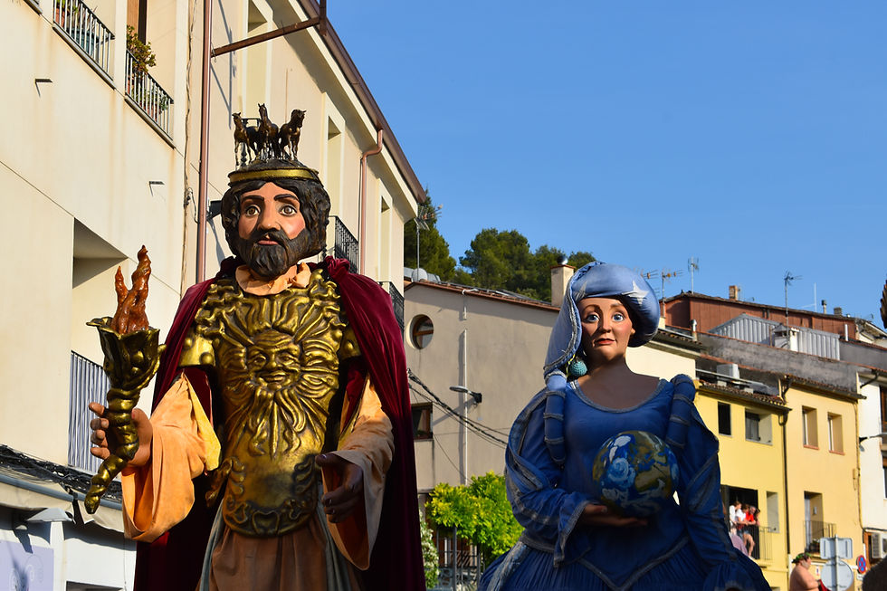 27è Terrazel de Gegants, la trobada anual de gegants de Sant Llorenç d'Hortons