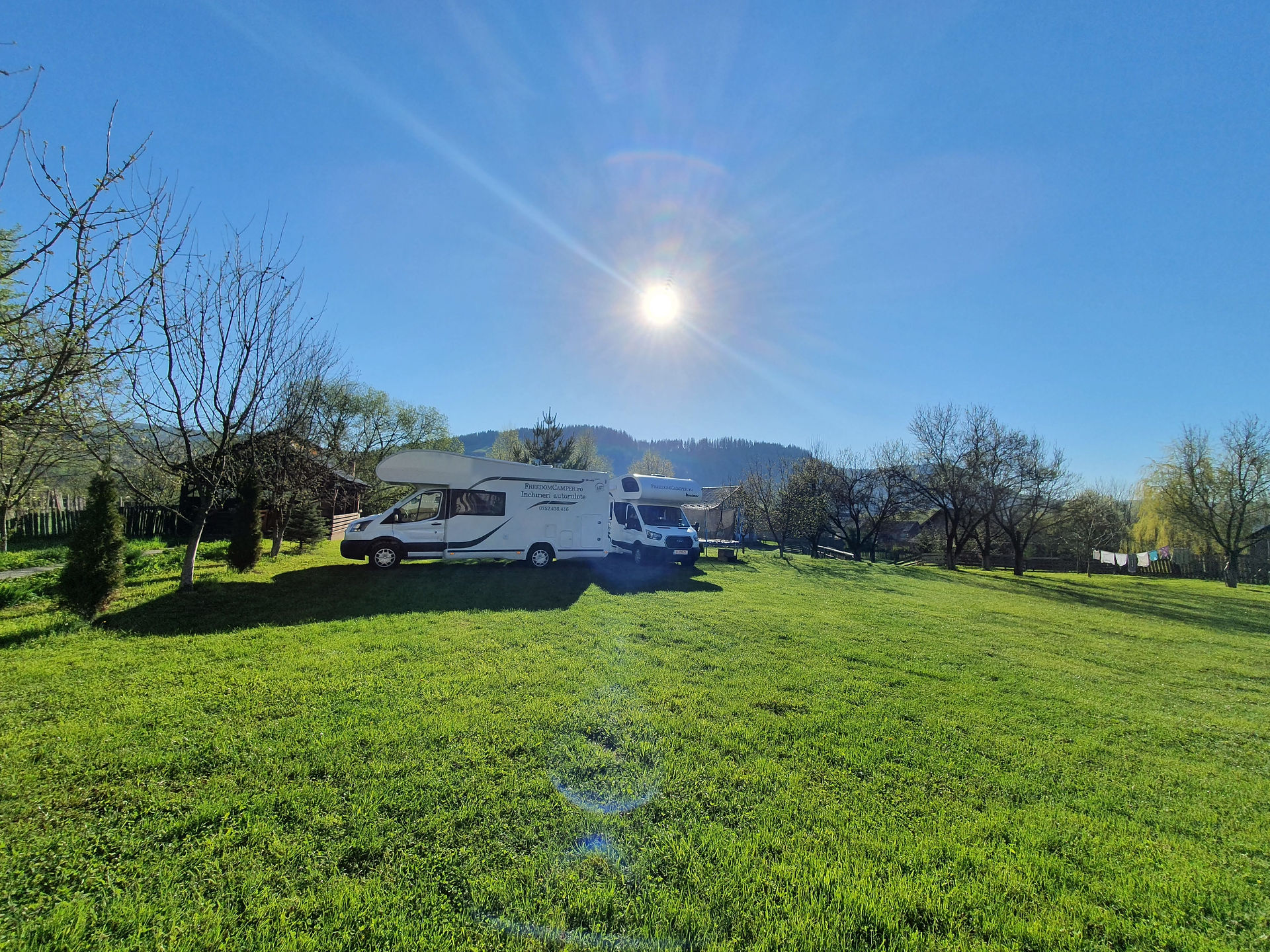 FreedomCamper campervan rental Cristiana Camping