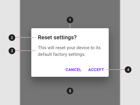 Material Design: Alert Dialog