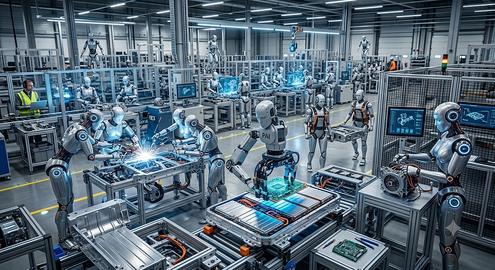 Fabrikanıza Robot İşçi Almadan Önce: Fiziksel Yapay Zekâ İçin Hazırlık Rehberi