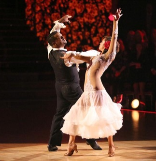 Alfonso Ribeiro and Cheryl Burke on Dancing with the Stars