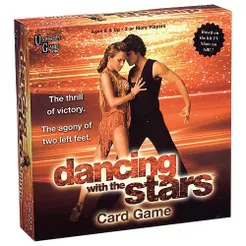 The cover for the Dancing with the Stars card game released in 2008