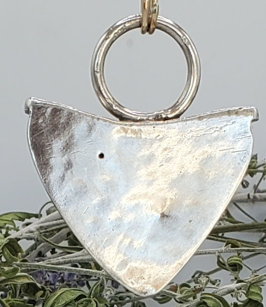 Thumbnail: Puffed Lapis Necklace with 14K Gold Accents