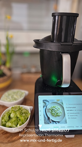 TM Thermomix Rezept Gurkensalat