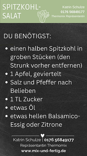 Spitzkohlsalat Rezept Thermomix