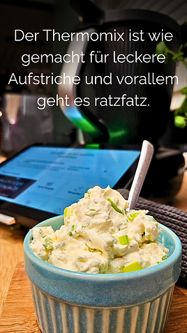 Thermomix Rezept Frischkäse Aufstrich mit Lauch