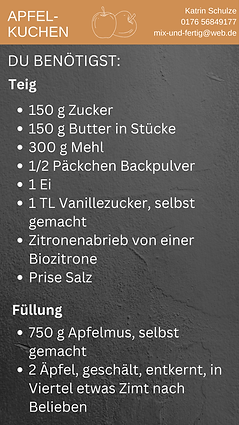 Apfelkuchen Thermomix Rezept