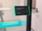 A room availability control panel