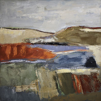 Abstract landscape by Sophie Dumont