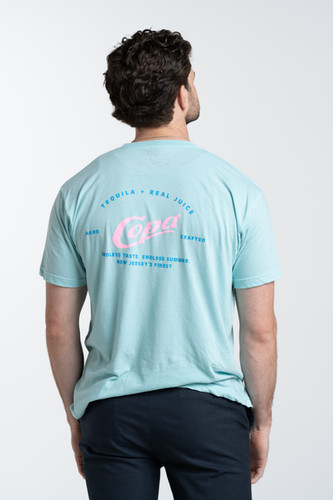 【極美品/Domingo】NJ SQUEEZE TEE 水色 L NJ SQUEEZE TEE | 【公式】LUZeSOMBRA ONLINE STORE