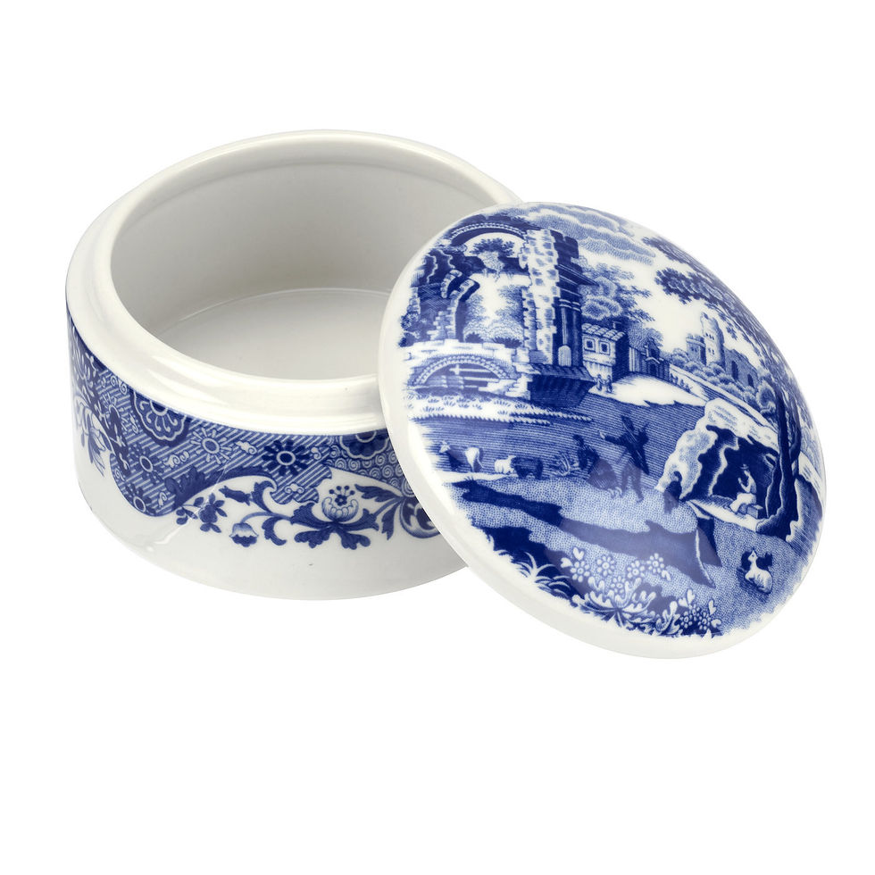 Thumbnail: Spode 8.25cm Round Trinket Box