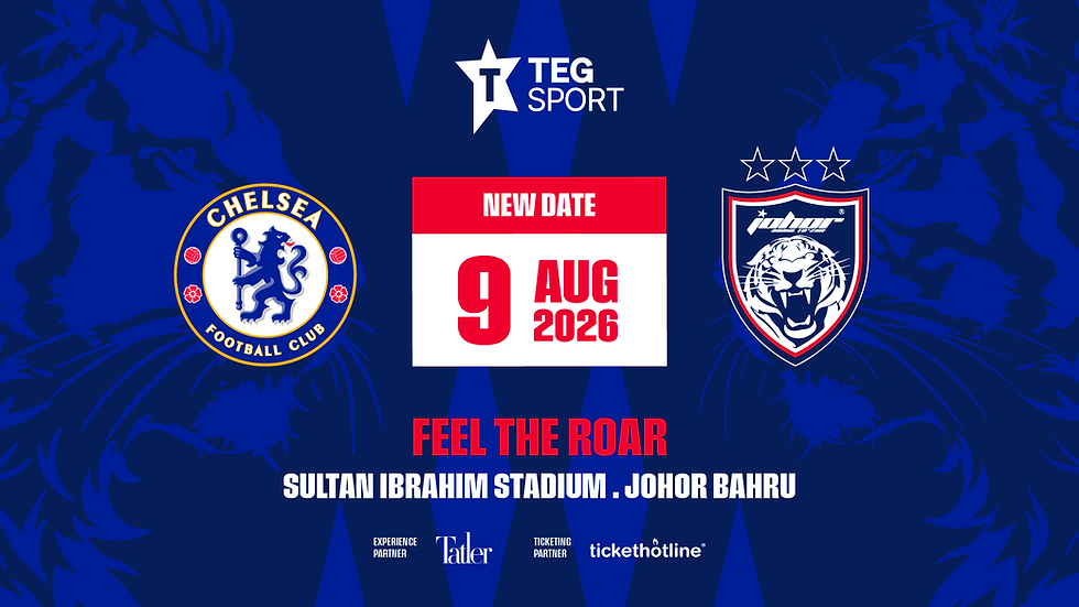 CHELSEA FC VS JOHOR DARUL TA’ZIM FC PERLAWANAN DIJADUALKAN SEMULA KE HARI AHAD, 9 OGOS 2026