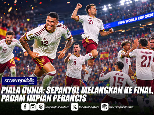 PIALA DUNIA: SEPANYOL MELANGKAH KE FINAL, PADAM IMPIAN PERANCIS