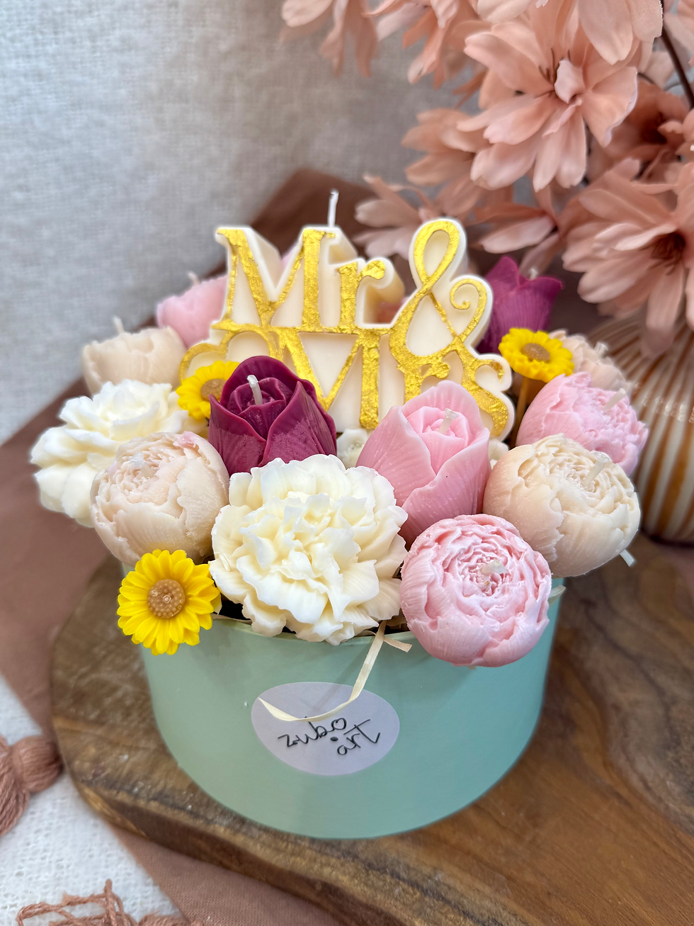 Miniatura: BOX (M) bukiet - ślub