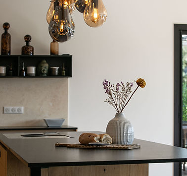 cuisine villa de luxe