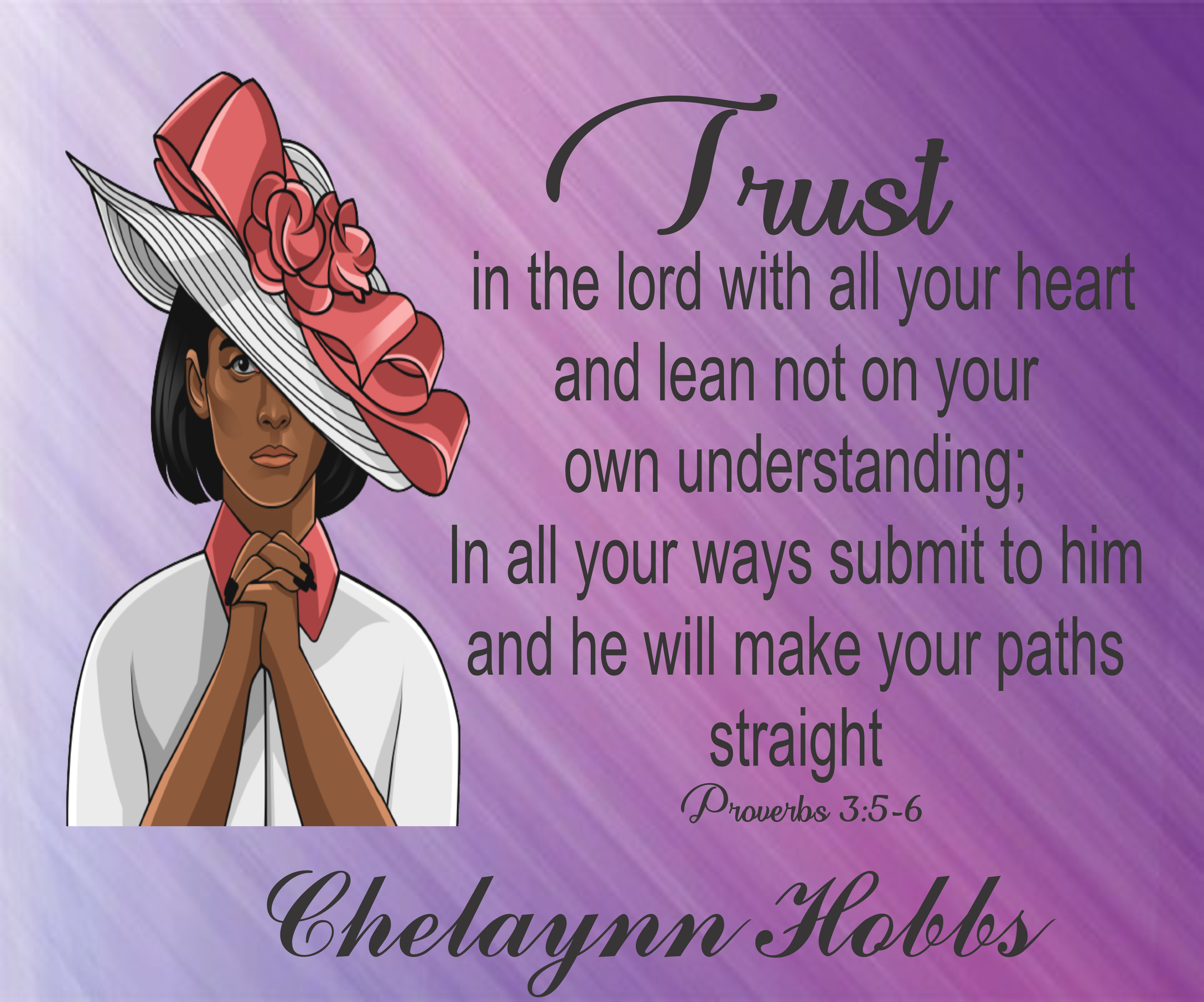 Mousepad with  Favorite Bible scripture