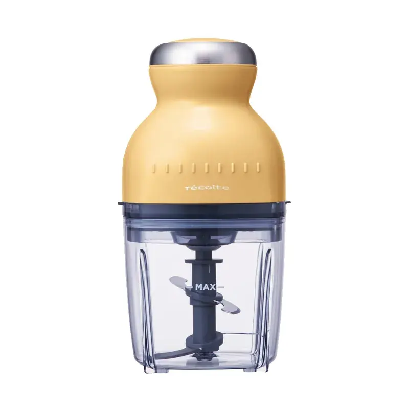 日本 recolte|Bonne 萬用調理機 RCP-3 蜂蜜黃限定版