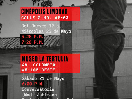 Conversatorio El Film justifica los medios en la Cinemateca La Tertulia