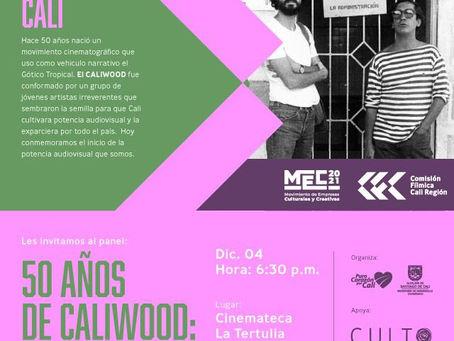 Conmemoración grupo Caliwood - 50 años de potencia audiovisual