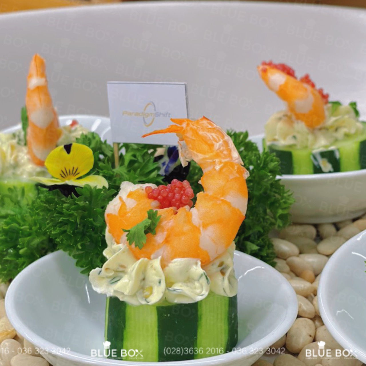 Blue Box Catering · Tiệc Tea Break giá rẻ - Tiệc Finger food - Canape - Tiệc Buffet - Tiệc bàn Á Âu.