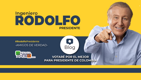VOTARÉ POR EL MEJOR PARA PRESIDENTE DE COLOMBIA