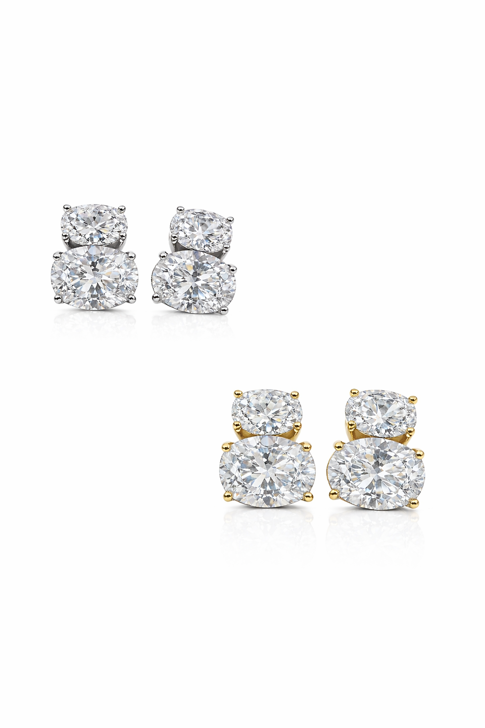 Thumbnail: Celeste Double Studs