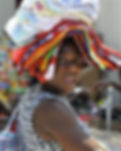 Haitian woman at the market