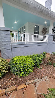 Masonry finished