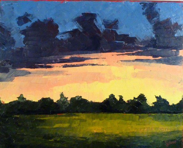 SOLD OUT 8/12 The Landscape in Acrylic from Photographs with Beki Borman