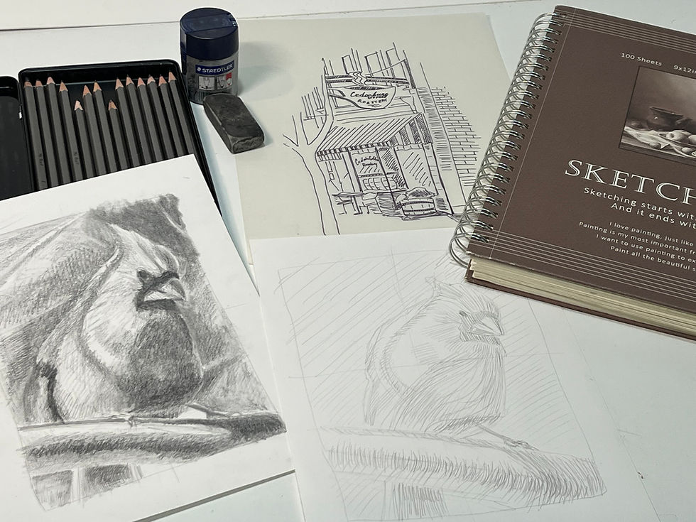 Thumbnail: 9/24-10/15 Drawing Series with Michelle Savas Thompson