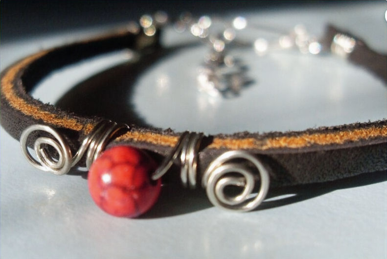 9/26 Artisan Brew and Boho:  Leather Jewelry Design with Angela Hamilton