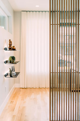 Residential interior design - living and dining areas