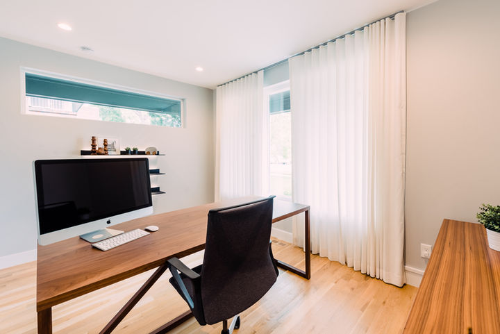 Residential interior design - living and dining areas