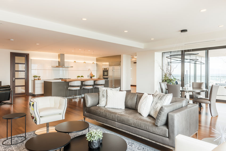 Residential interior design - penthouse