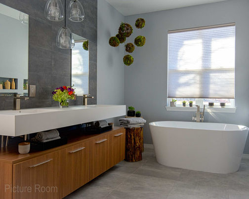 Residential interior design - master bath