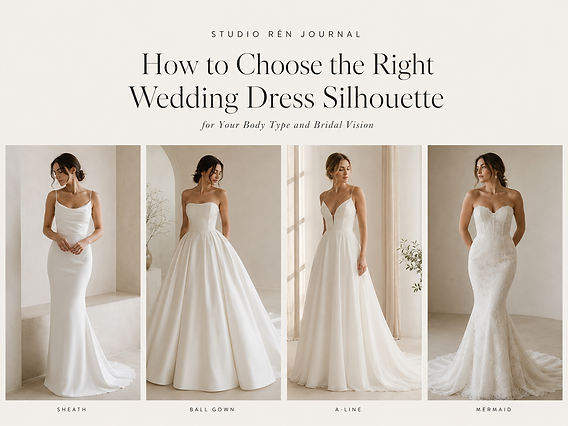 Wedding Dress Silhouettes: A-Line, Mermaid, or Ballgown? Wedding Dress Silhouettes: A-Line, Mermaid, or Ballgown?