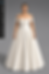 Studio RÉN 3D simulation of plus size custom ballgown wedding dress with structured corset and off-the-shoulder neckline built in CLO software showing gown design before production