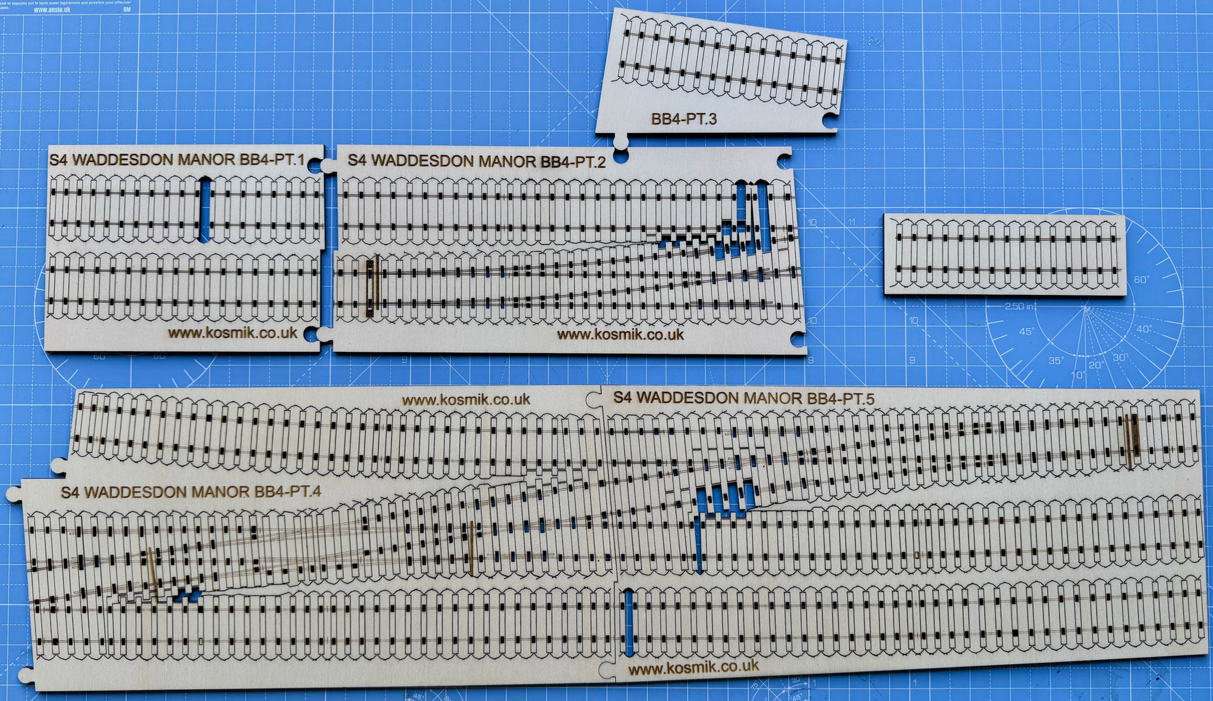 SUPPLIED 4mm S4/P4 Waddesdon Manor BB2