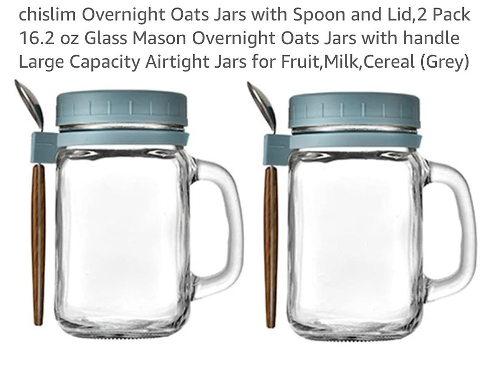 2pcs air-tight mason jar with spoons, new: $6/set