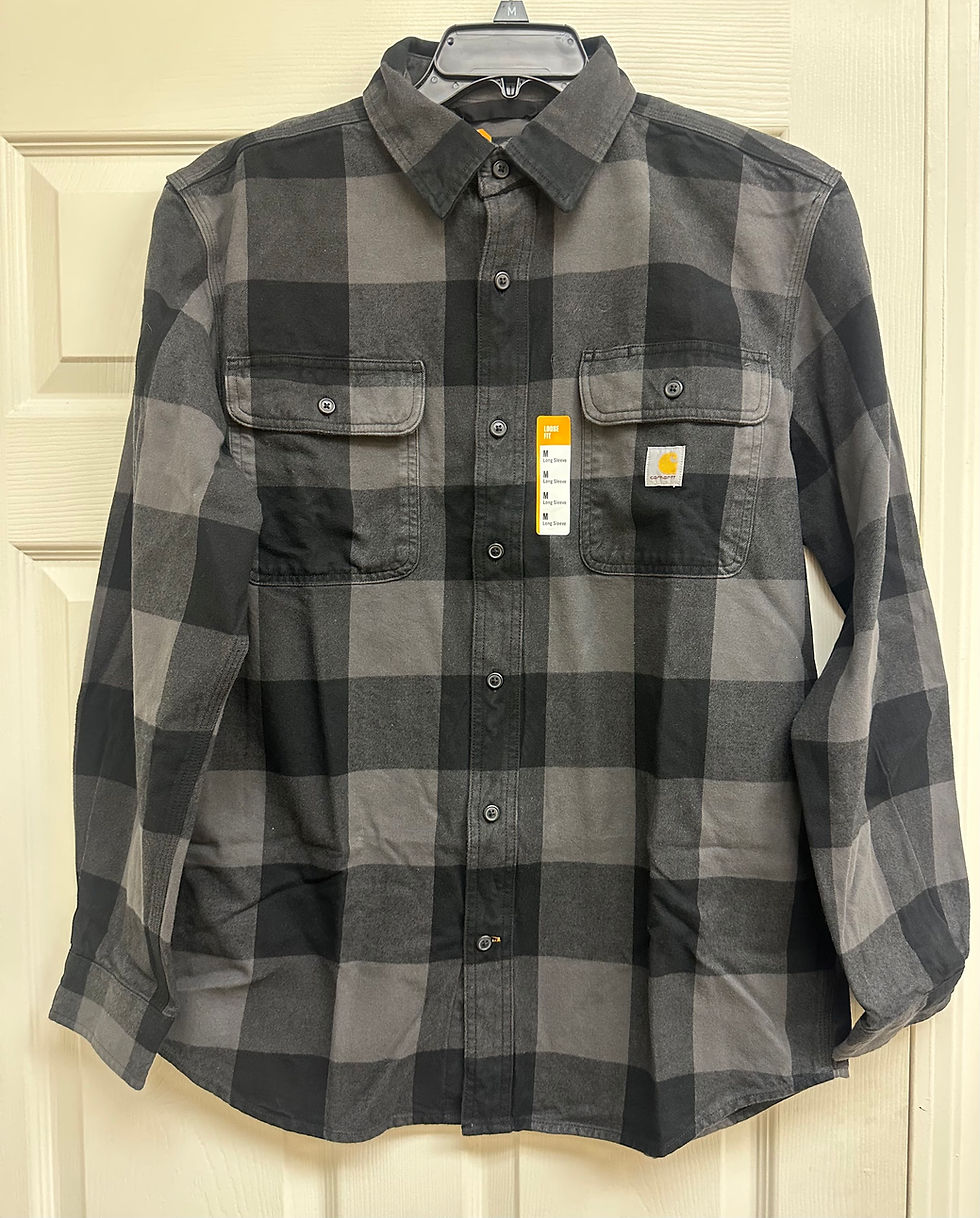 Carhart men’s shirt, new: $18/pc