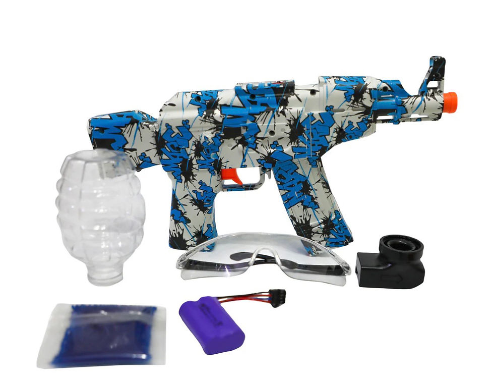 Electric gel blaster gun, new: $12/set