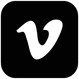 Vimeo Black Square 